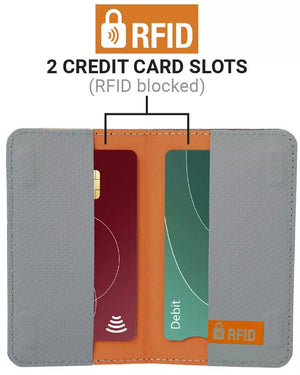 Go Travel 687 RFID Card Slip wallet Grey