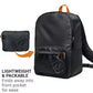Go Travel 865 Foldable Lightweight Backpack Black