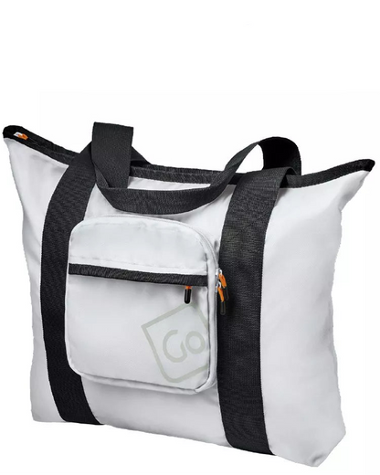 Go Travel 866 Foldable Tote Bag Light Grey