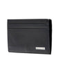 Samsonite DLX Leather RFID credit card holder Black