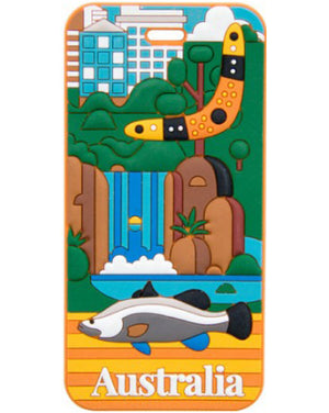 Australia luggage tag DARWIN