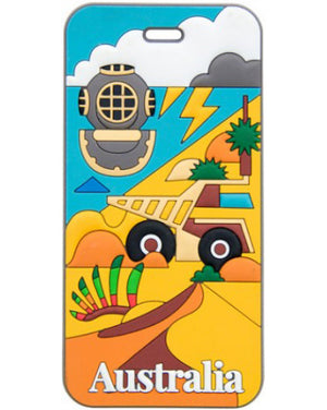 Australia luggage tag WESTERN AUSTRALIA