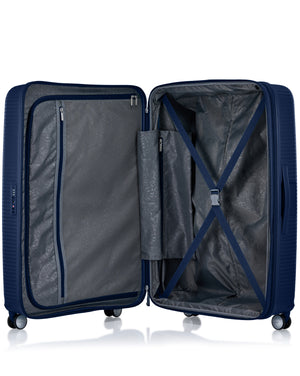 American Tourister Curio 2 expandable 4W spinner 80cm Arctic Navy