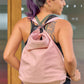 Annabel Trends Convertible Backpack Pink