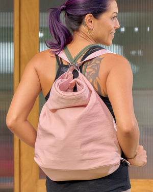 Annabel Trends Convertible Backpack Pink