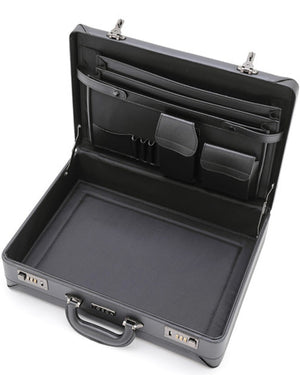 Tosca pvc business attache case TCA2605 BLACK