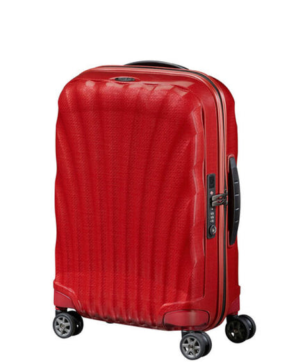 Samsonite C-Lite 55cm expandable cabin spinner Chili Red