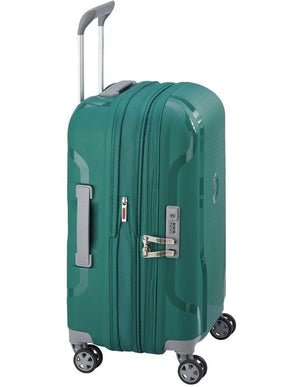 Delsey Clavel 55cm 4 Wheel Expandable suitcase Evergreen