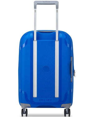 Delsey Clavel 55cm 4 Wheel Expandable suitcase Klein Blue