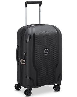 Delsey Clavel 55cm 4 Wheel Expandable suitcase Black