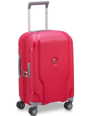 Delsey Clavel 55cm 4 Wheel Expandable suitcase Magenta