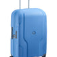 Delsey Clavel 76cm 4 Wheel Expandable suitcase Lavender Blue