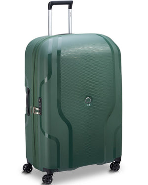 Delsey Clavel 83cm 4 Wheel Expandable suitcase Deep Green