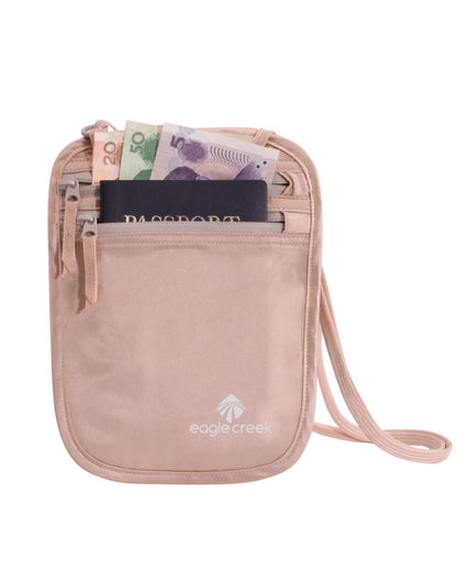 Eagle Creek Undercover Silk Neck Wallet Rose