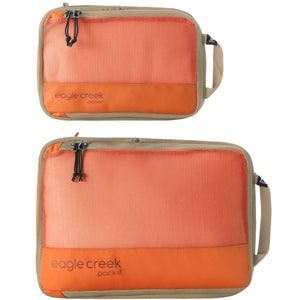 Eagle Creek Pack-it Reveal Compression Cubes set of 2 S/M 050415820 MANDARIN