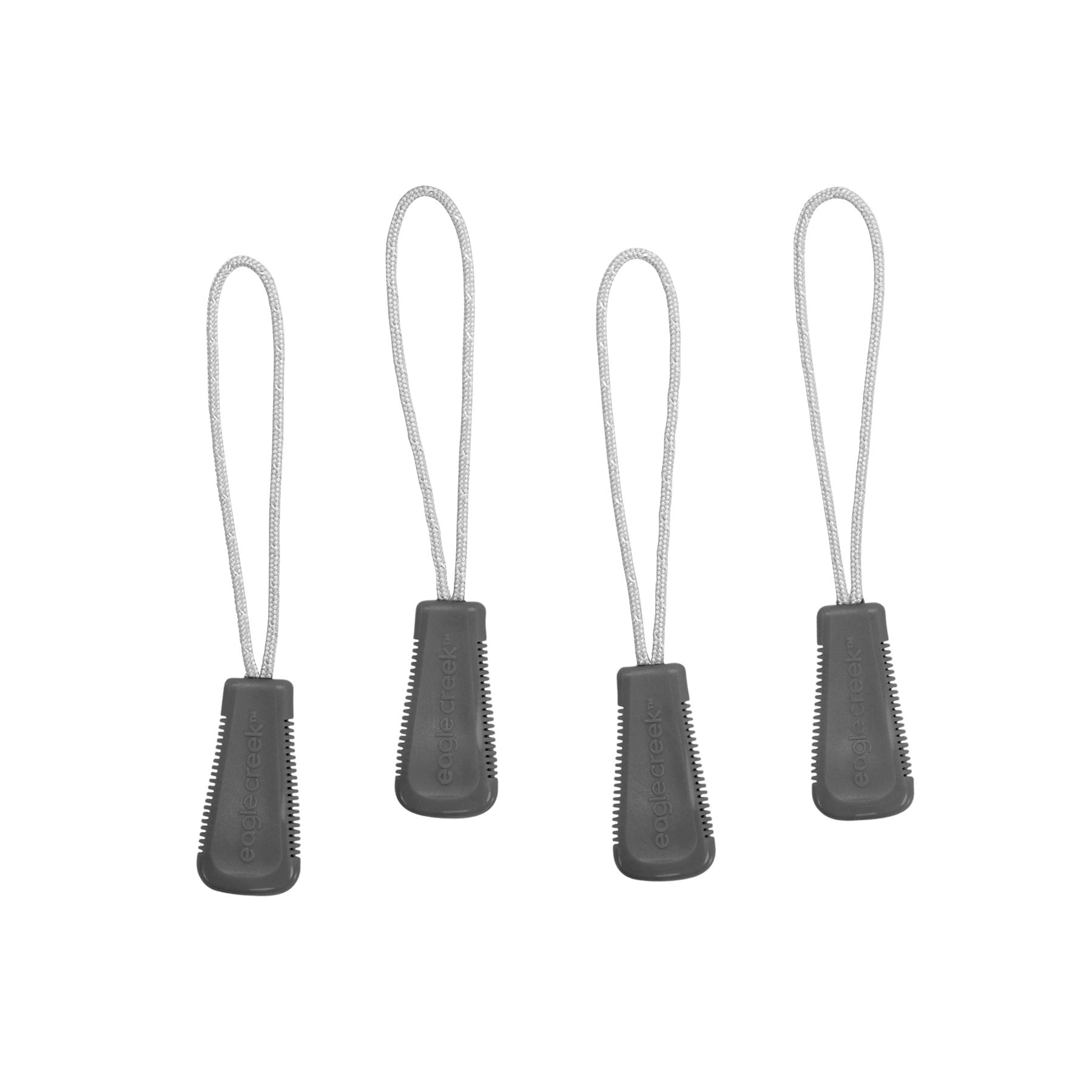 Eagle Creek Reflective Zipper Pull tags set GRAPHITE