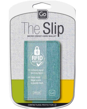 Go Travel 687 RFID The Slip card wallet Assorted Colours