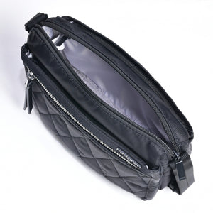 Hedgren Inner city HIC176 handbag EYE Quilted Black