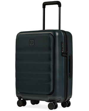 Antler Icon Stripe with Pocket 55cm Cabin spinner Indigo Blue