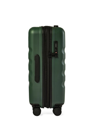 Antler Icon Stripe EXP 55cm Cabin Spinner Green