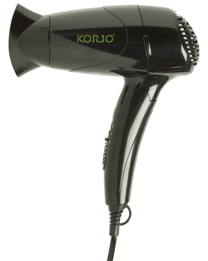 Korjo Foldaway hair dryer HD80 Black