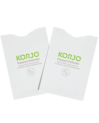 Korjo RFID Passport Defender 2 pack RFIDPP2