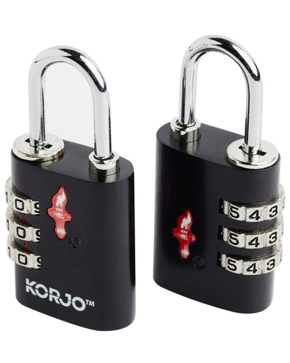 Korjo TSA Combilock Duopack TSACLD Black