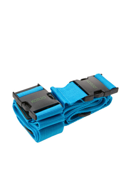 Korjo Luggage Straps Crossed LSX97 Assorted Colours