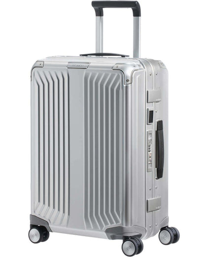 Samsonite Lite-Box ALUMINIUM 55cm Frame suitcase Aluminium