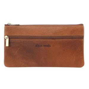 Pierre Cardin Coin Purse with key holder 1349 Cognac