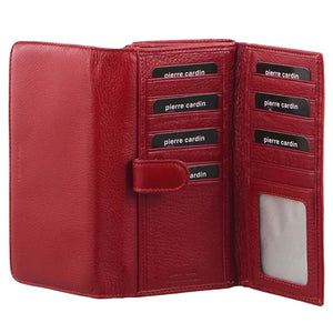 Pierre Cardin Ladies leather wallet 1976 RED