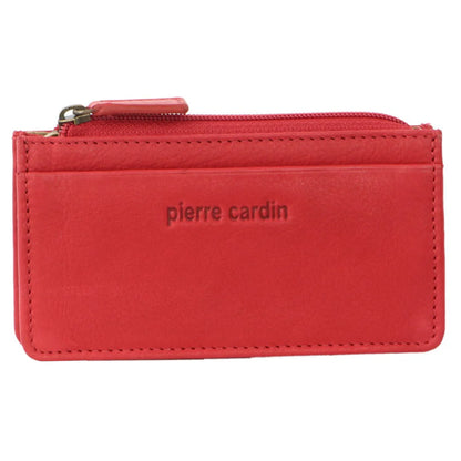 Pierre Cardin Coin Purse with keyring Red