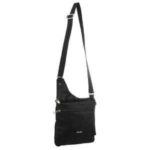 Pierre Cardin Anti-Theft Crossbody bag 2416 Black
