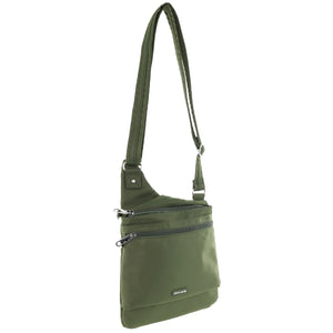 Pierre Cardin Anti-Theft Crossbody bag 2416 Olive