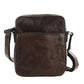 Pierre Cardin Leather shoulder bag PC2795 BROWN