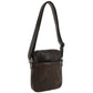 Pierre Cardin Leather shoulder bag PC2795 BROWN