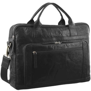 Pierre Cardin Leather briefcase PC2797 BLACK