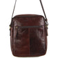 Pierre Cardin Leather shoulder bag PC2804 CHESTNUT