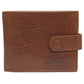 Pierre Cardin Leather wallet with coin pouch PC2815 CHESTNUT