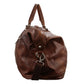 Pierre Cardin Leather overnight duffle 2824 DARK COGNAC