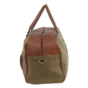 Pierre Cardin Canvas overnight duffle 2887 BROWN / KHAKI