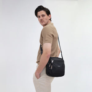 Pierre Cardin Anti-Theft Crossbody bag 2890 Black