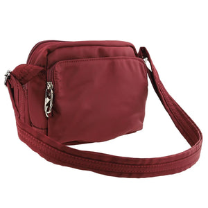 Pierre Cardin Anti-Theft Crossbody bag 3269 Wine