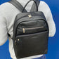 Pierre Cardin leather backpack 3341 Black