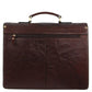 Pierre Cardin Leather Business Briefcase 3523 Brown