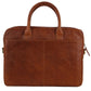 Pierre Cardin Leather Briefcase slimline 3591 Tan