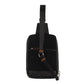 Pierre Cardin Leather Sling backpack PC3601 Black