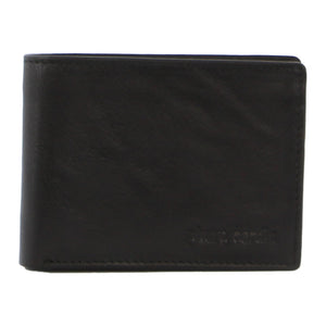 Pierre Cardin Leather wallet with inside flap 3614 Black