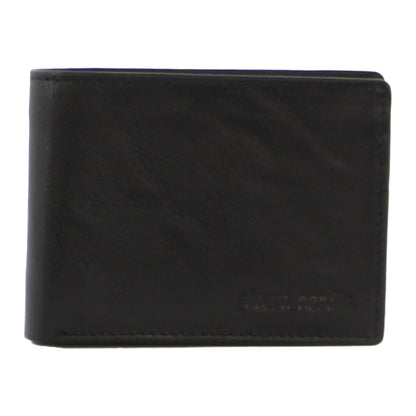 Pierre Cardin Leather wallet with inside flap 3614 Black