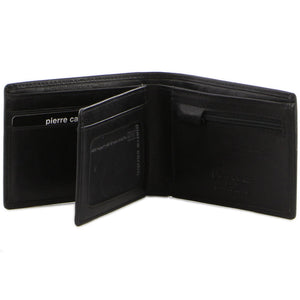 Pierre Cardin Leather wallet with inside flap 3614 Black